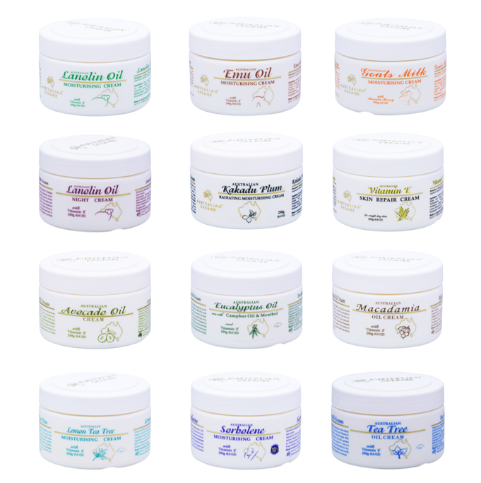 G&M Lanolin Oil Moisturising Cream ラノリン保湿クリーム 250g (豪州直送)