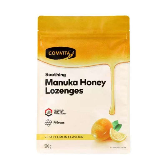 Comvita 10+ Propolis Candy プロポリス のど飴（大容量500g） ナチュラルハニー配合 (海外直送品)