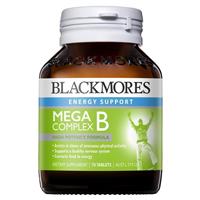 Blackmores Mega B Complex 75錠 疲労ケア ビタミンB群 高配合 (海外直送品)