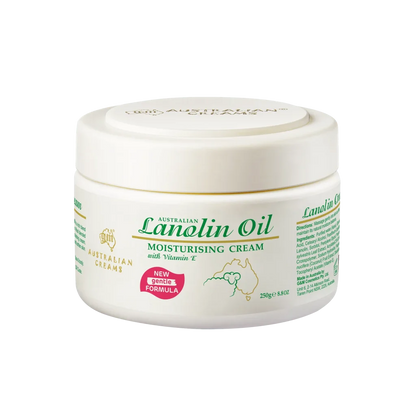 G&M Lanolin Oil Moisturising Cream ラノリン保湿クリーム 250g (豪州直送)