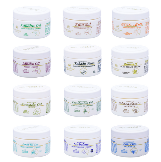 G&M Lanolin Oil Moisturising Cream ラノリン保湿クリーム 250g (豪州直送)